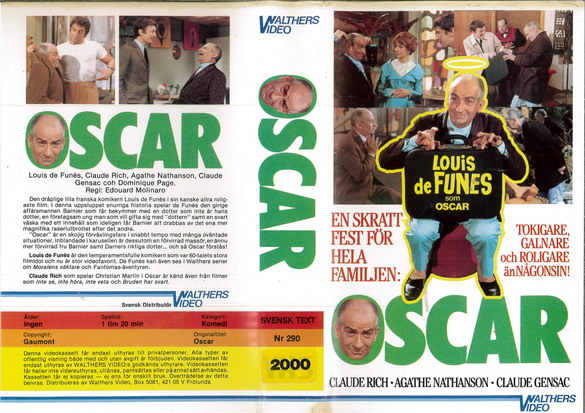 290 OSCAR (VHS)