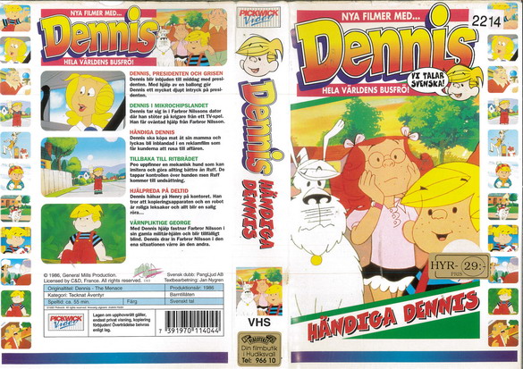DENNIS - HÄNDIGA DENNIS (VHS)