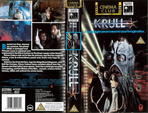 KRULL (VHS) UK