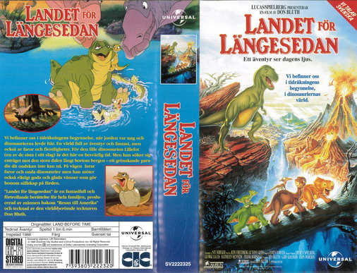 LANDET FÖR LÄNGESEDAN (VHS) NY
