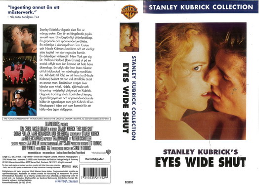 EYES WIDE SHUT (VHS) NY