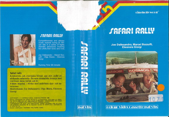 12 SAFARI RALLY (VHS)SLITET