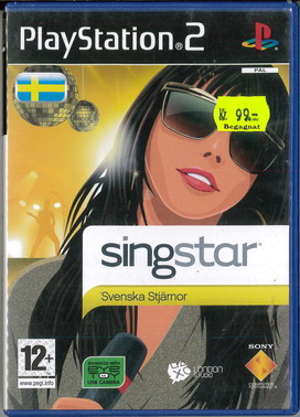 SINGSTAR - SVENSKA STJÄRNOR (BEG PS2)