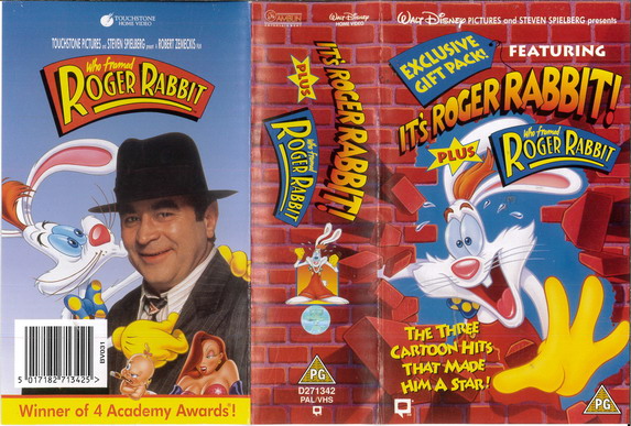 ROGER RABBIT BOX (VHS) UK