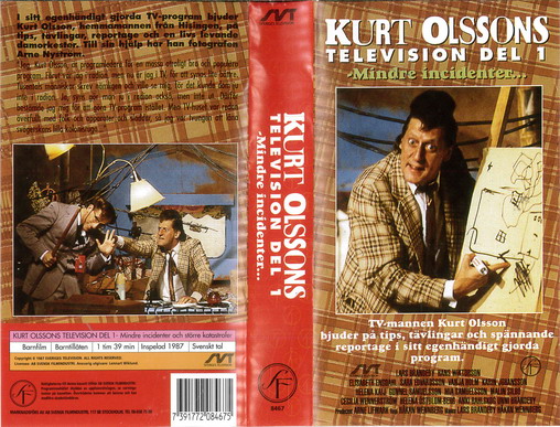 KURT OLSSONS TELEVISION DEL 1 (VHS)