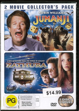JUMANJI+ZATHURA (BEG DVD) IMPORT