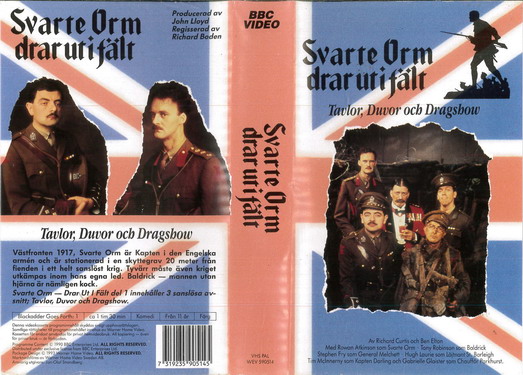 SVARTE ORM DRAR UT I FÄLT (VHS)
