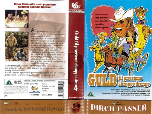 GULD TIL PRAERIENS SKRAPPE DRENGE (BEG VHS) IMPORT DK