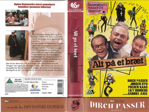 ALT PÅ ET BRAET (BEG VHS) IMPORT DK