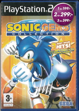 SONIC GEMS COLLECTION (PS2) BEG