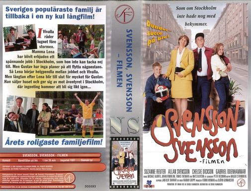 SVENSSON SVENSSON -FILMEN (VHS)