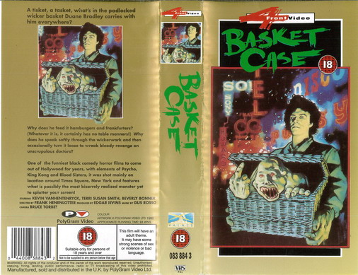 BASKET CASE (VHS) UK