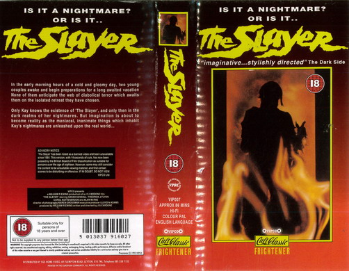 SLAYER (VHS) UK