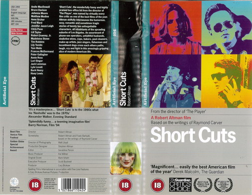 SHORT CUTS (VHS) UK
