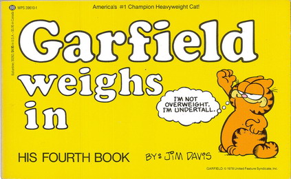 GARFIEILD - HIS FOURTH BOOK