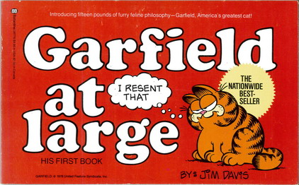 GARFIEILD - HIS FIRST BOOK