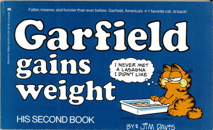GARFIEILD - HIS SECOND BOOK
