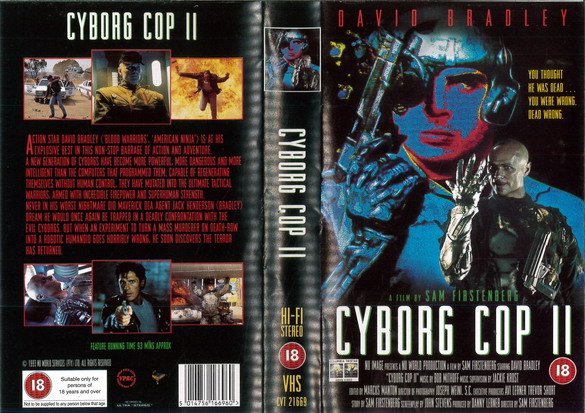 CYBORG COP 2 (VHS)UK