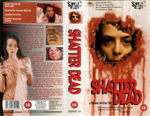 SHATTER DEAD (VHS)UK