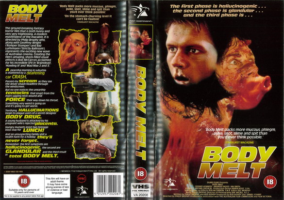 BODY MELT (VHS)UK