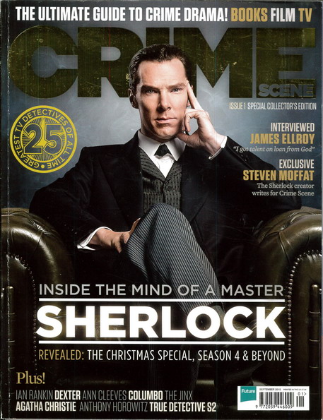 CRIME SCENE ISSUE 1 - 25 GREATEST TV DETECTIVES OF ALL TIME