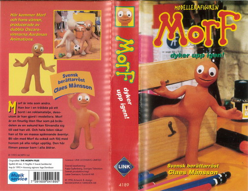 MORF - DYKER UPP IGEN (VHS)