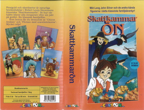 SKATTKAMMARÖN (VHS)