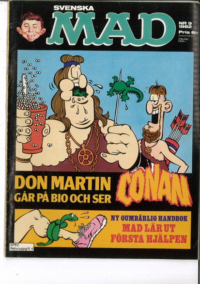 SVENSKA MAD 1982:9