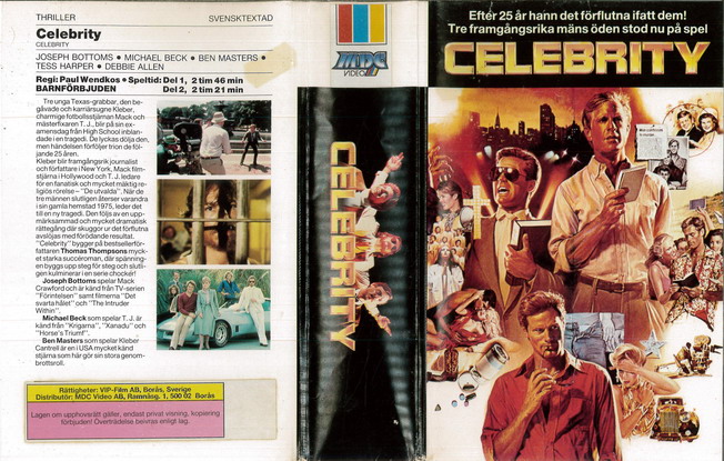 CELEBRITY (DUBBELKASSETT) (VHS)