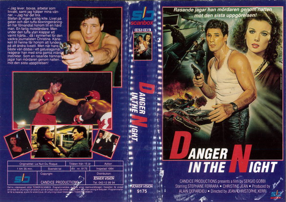 9175 DANGER IN THE NIGHT (VHS)