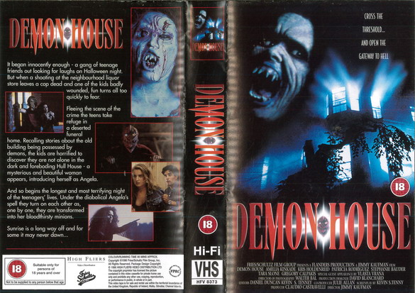 DEMON HOUSE (VHS)UK