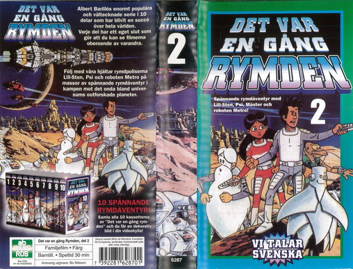 DET VAR EN GÅNG RYMDEN DEL 2 (VHS)