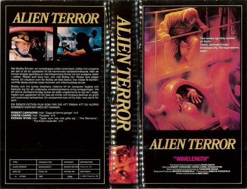 ALIEN TERROR (VHS)