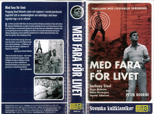 MED FARA FÖR LIVET (VHS)