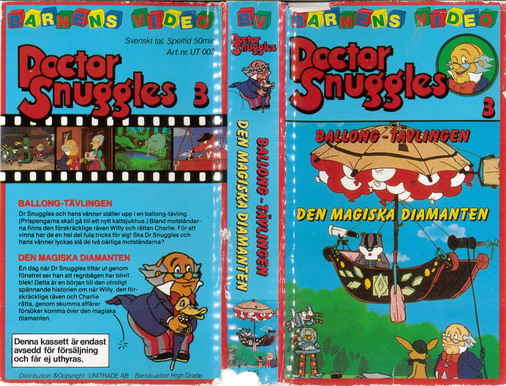 DOCTOR SNUGGLES 3 (VHS)