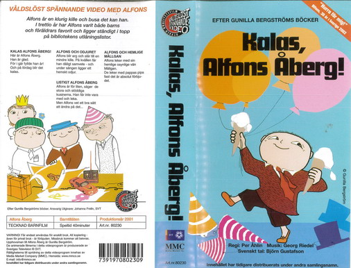 KALAS,ALFONS ÅBERG (VHS)