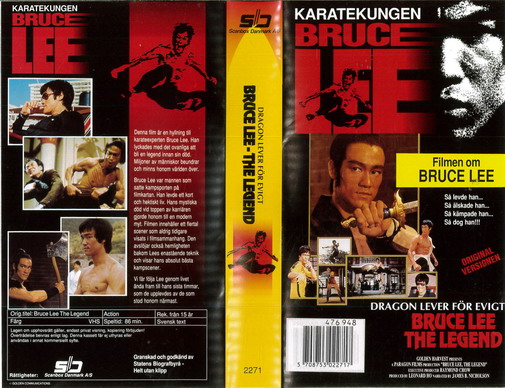 BRUCE LEE THE LEGEND (VHS)