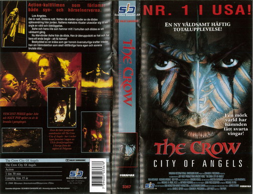 CROW - CITY OF ANGELS (VHS)