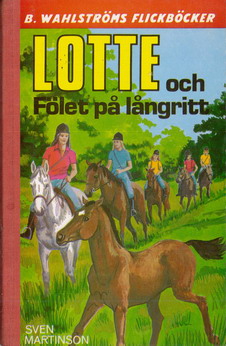 1933 LOTTE OCH FÖLET PÅ LÅNGRITT