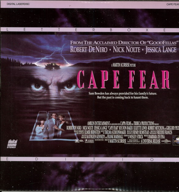 CAPE FEAR (LASER-DISC)