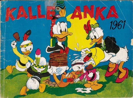 Kalle Ankas julbok 1961 - SLITEN