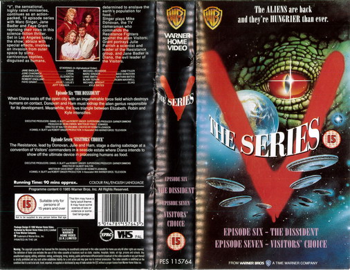 V THE SERIES EP 6 (VHS) UK