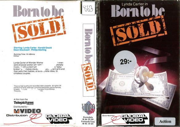 BORN TO BE SOLD (VHS)