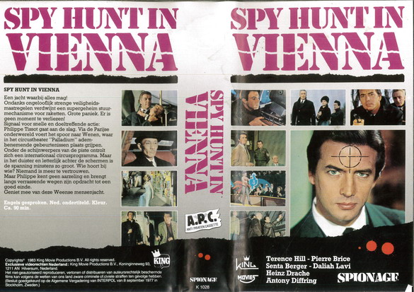 SPY HUNT IN VIENNA (VHS) HOL