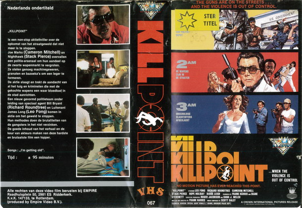 KILL POINT (VHS) HOL