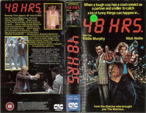 48 HRS (VHS) UK