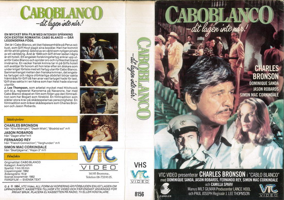 8156 CABO BLANCO (VHS)