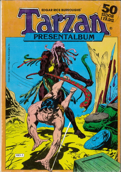 TARZAN PRESENTALBUM 1988 ormkulten
