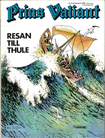 PRINS VALIANT  8 RESAN TILL THULE