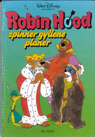 ROBIN HOOD SPINNER GYLLENE PLANER ROBIN HOOD SPINNER GYLLENE PLANER